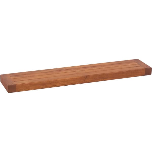 FloatingTeak Wood Knife Shelf FloatingTeak Wood Knife Shelf