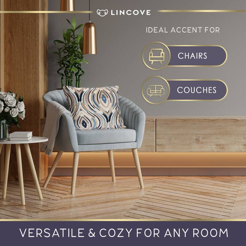 Lincove Accent Pillow Cover with Insert – Premium Quality, Soft Elegant Finish