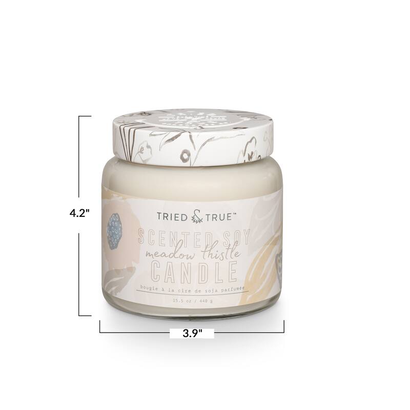 Tried & True Meadow Thistle Candle