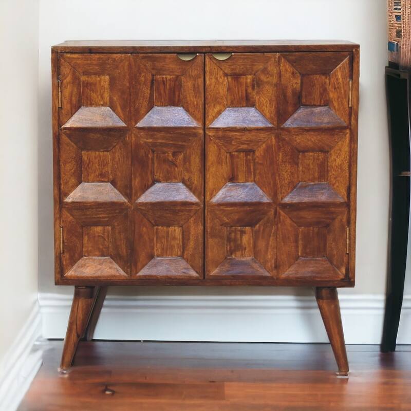 Artisan Furniture Solid Wood Quad Cabinet - N/A