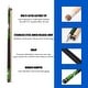 preview thumbnail 2 of 4, GSE™ 58" 2-Piece Canadian Maple Hardwood Billiard Pool Cue Stick for Men/Women.Great for House Game Room or Commercial Bar Use