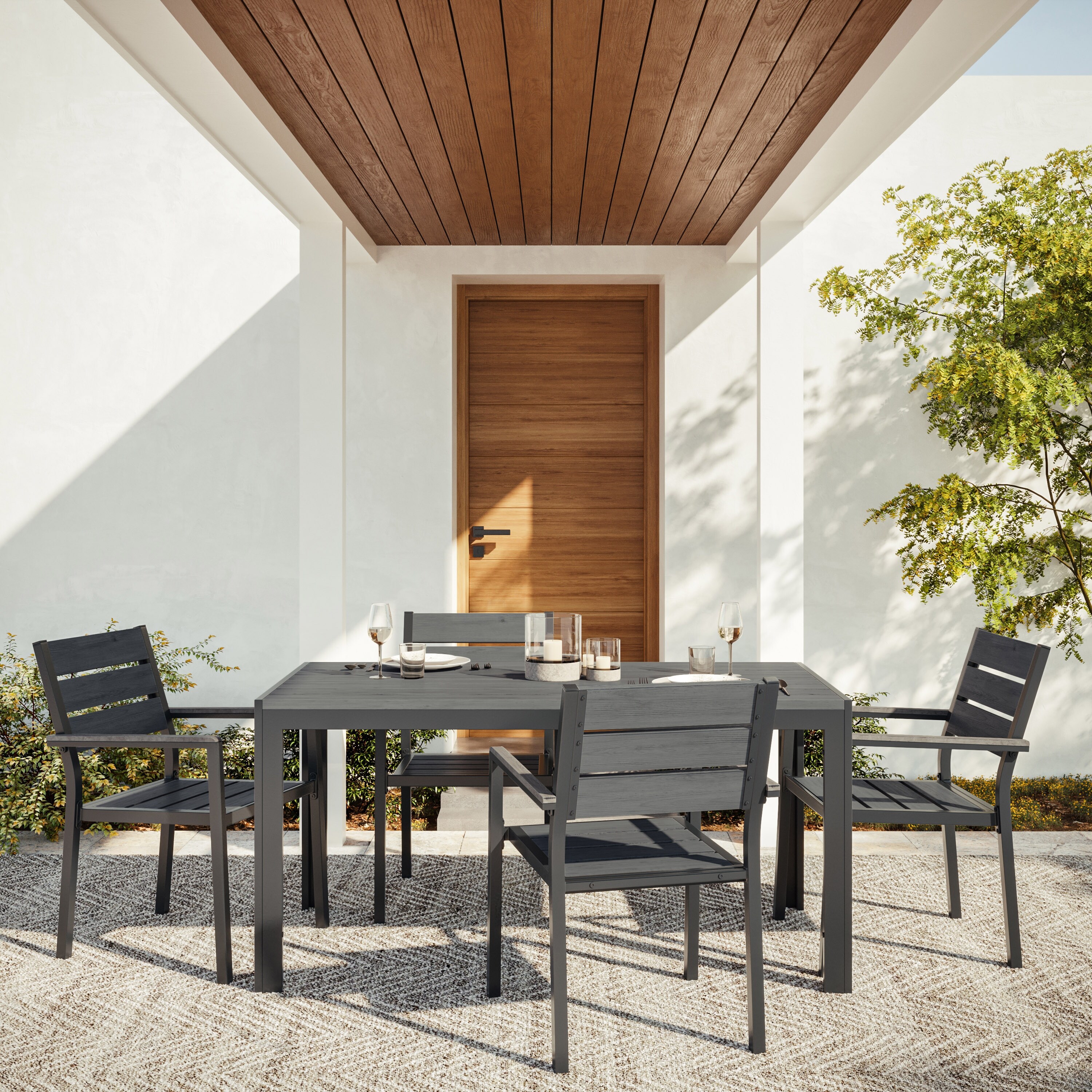 Corliving patio set new arrivals