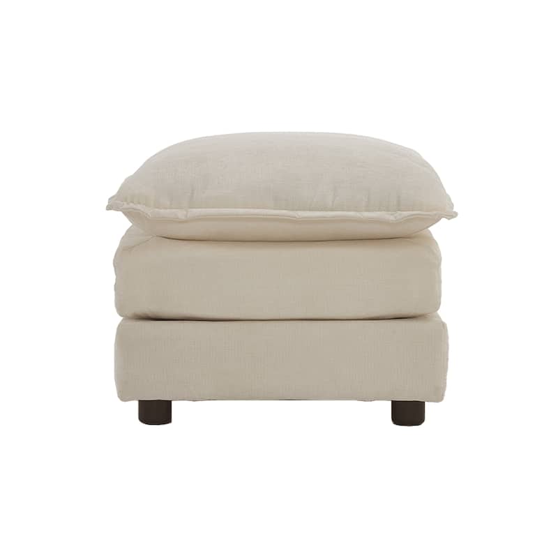 GDFStudio - Elowen Chenille Upholstered Accent Chair with Ottoman Set