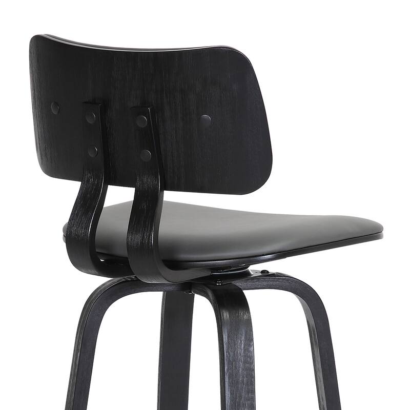 Pico Upholstered Swivel Bar/Counter Stool