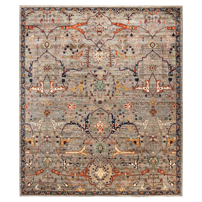 Serapi One-of-a-Kind Hand-Knotted Area Rug - Brown - 8' 2" x 9' 9"