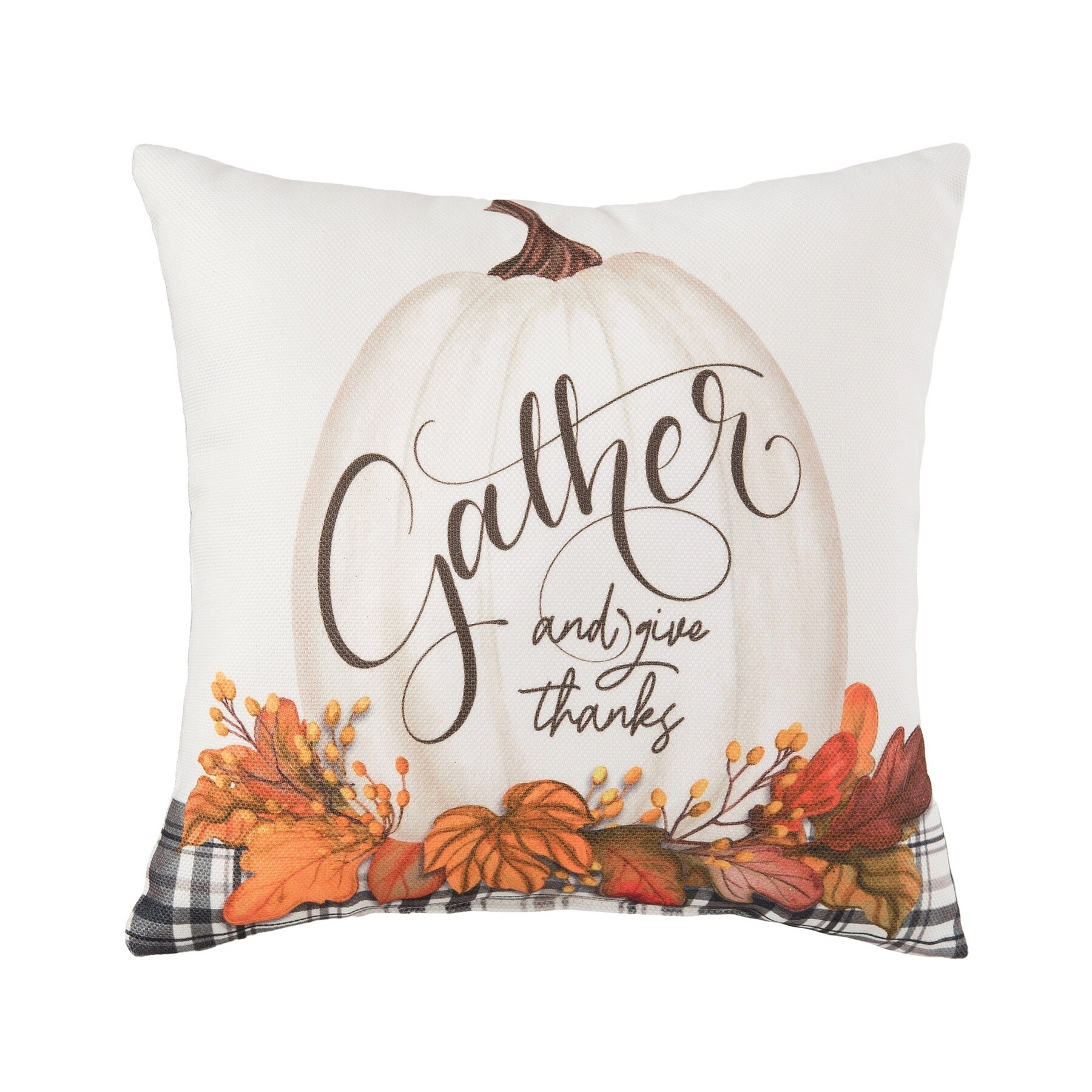 Gather throw deals pillow