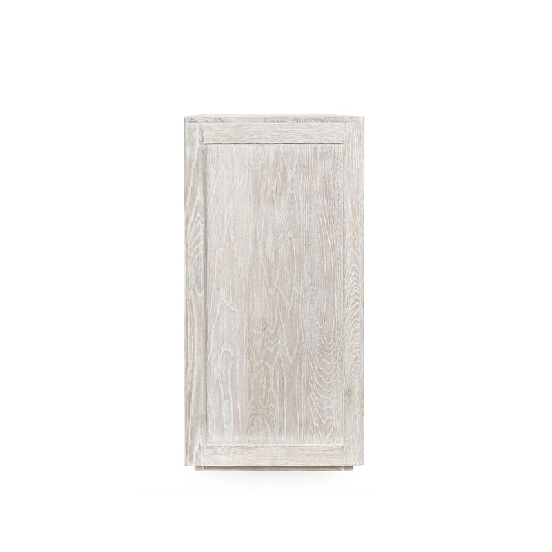 Classic Home Bradley Four Door Sideboard in Whitewash
