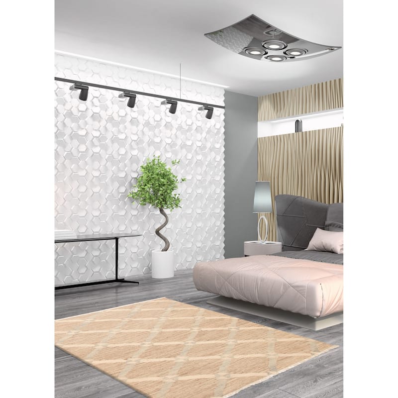 Ankara Taupe Kilim 5'3" x 7'10" - 5'3 x 7'10