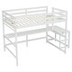 preview thumbnail 8 of 16, Full Loft Bed with Built-in Desk