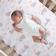 preview thumbnail 2 of 4, Bedtime Originals Disney Baby The Little Mermaid White Fitted Crib Sheet - Ariel