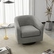 preview thumbnail 97 of 143, Modern 360°Swivel Accent Chairs Barrel Armchairs