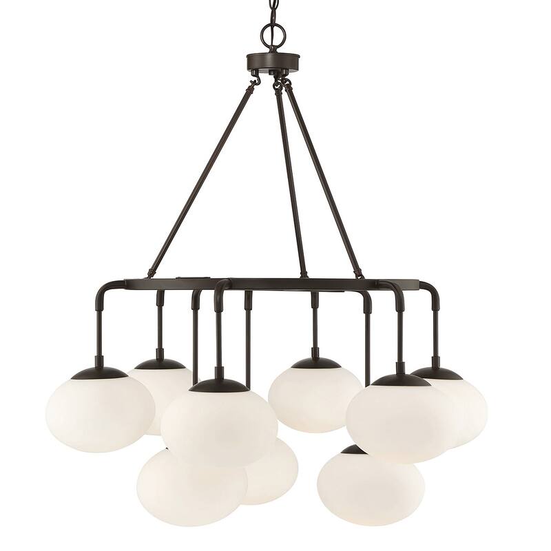 Meridian M10098 9 Light 34" Wide Chandelier