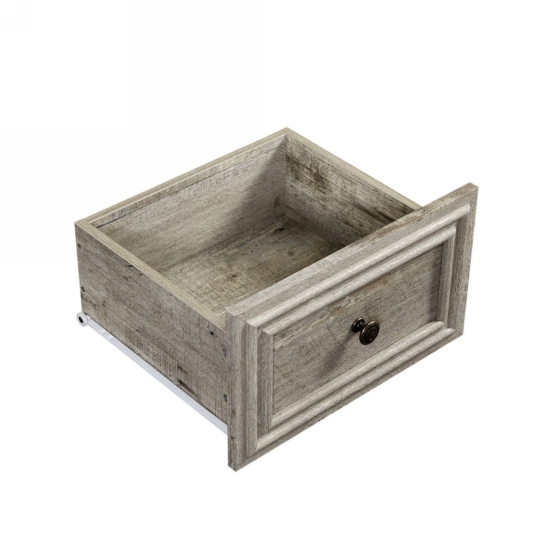 Farmhouse Modern 7-Drawer Horizontal Dresser, Vintage Design, Storage Dressers Organizer for Bedroom, Living Room