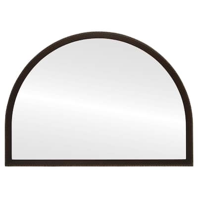 Van Buren Framed Mantel Mirror - Crescent Cathedral - 38.4x27.4