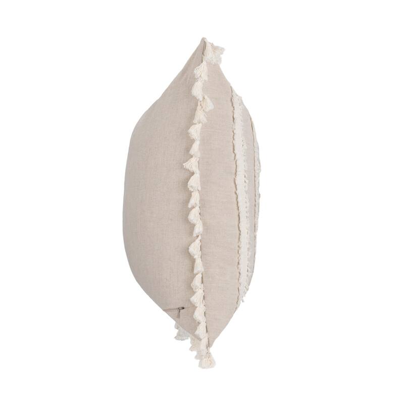 Villa by Classic Home Edisto Linen Blend Throw Pillow