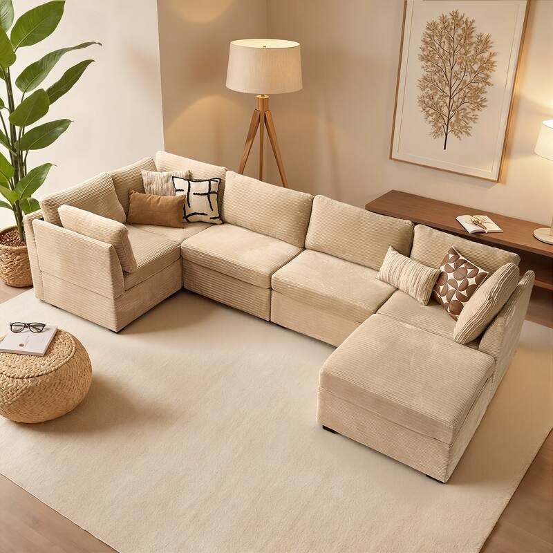 OVIOS Soft-Experience L-Shaped Sofa