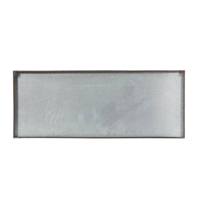 Metal Airplane Propellor Wall Decor - Silver - Roche River Decor