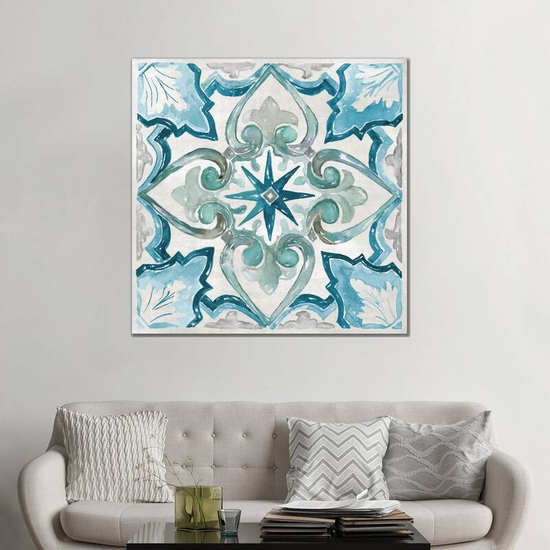 iCanvas "Caribbean Tile II" by Nan Canvas Print