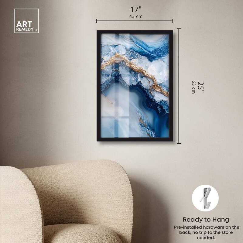 Molten Topaz II Shadowbox by Art Remedy