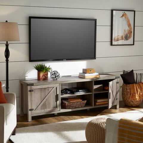 Sheldon Grey Wash Finish TV Stand by iNSPIRE Q Classic