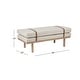 preview thumbnail 50 of 60, HomePop upholstered Bench with Wood Base