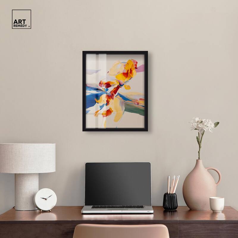 Flippant Bloom III Shadowbox by Art Remedy