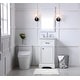 preview thumbnail 7 of 9, Elegant Lighting VF15019 Americana 18" Free Standing Single Basin
