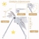 preview thumbnail 16 of 16, Costway 3-In-1 Convertible Baby Highchair Foldable Height Adjustable - See Details