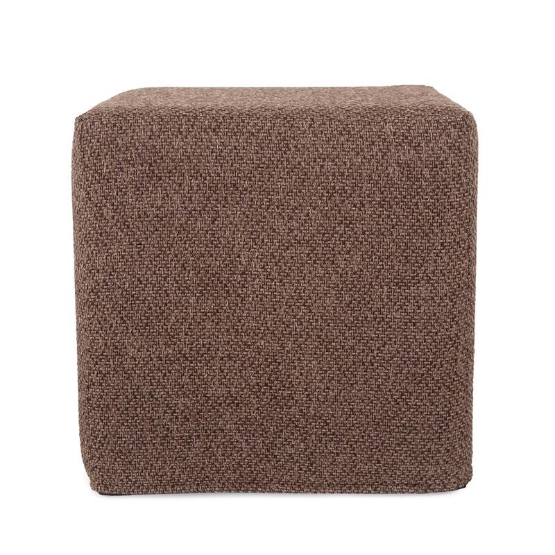 Allan Andrews No Tip Short Block Ottoman with Cover, Panama Collection