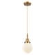 Option Brushed Brass / Matte White Shade