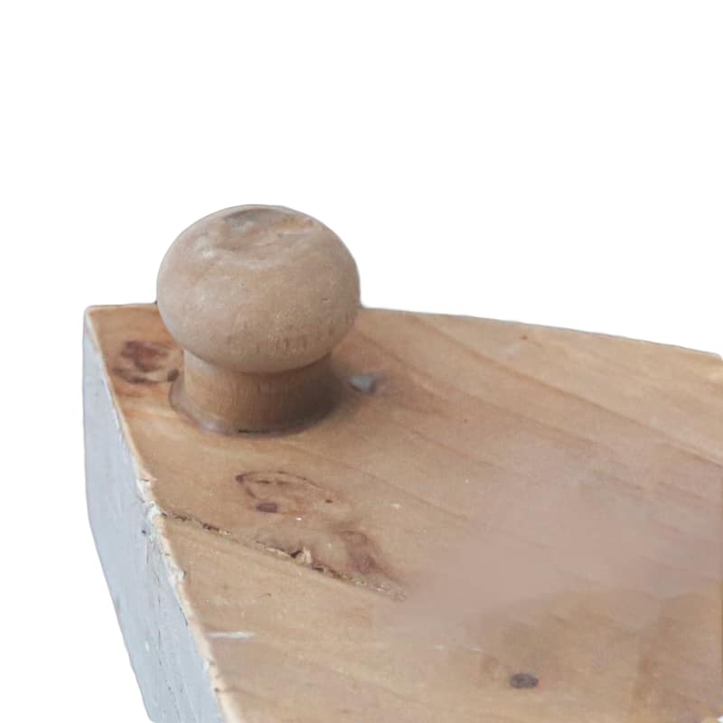 Farmhouse Corner Counter Wood Display Riser - 10 X 6.75
