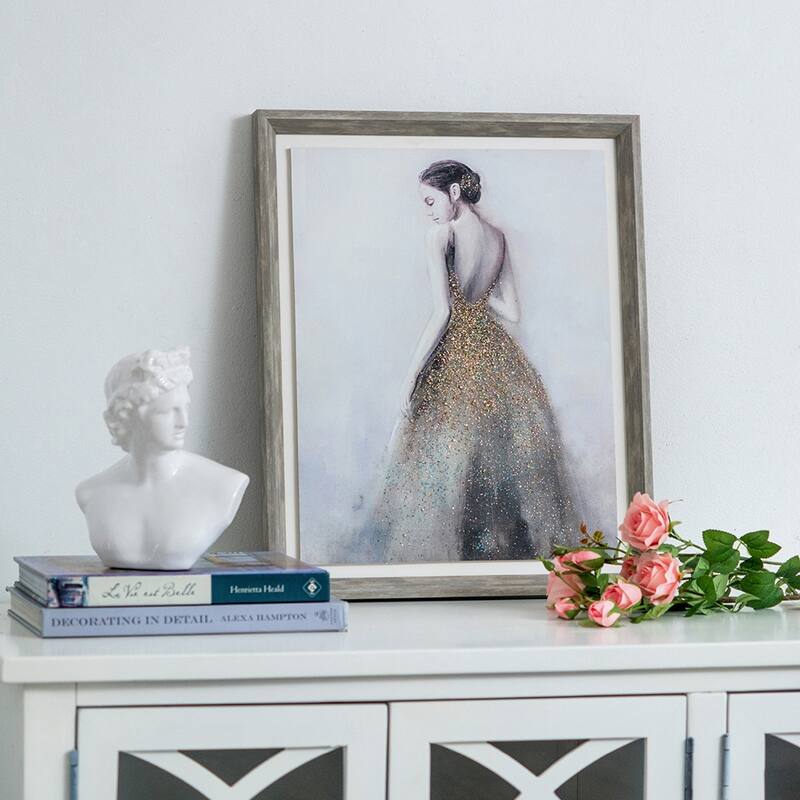 17"x 21"Feminine Figure Wall Art,Wall Decor for Living Room Bedroom