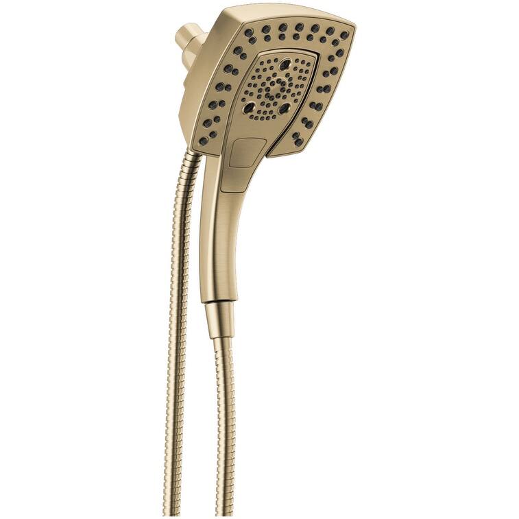 Delta In2ition 2.5 GPM Multi Function Shower Head - Lumicoat Champagne Bronze