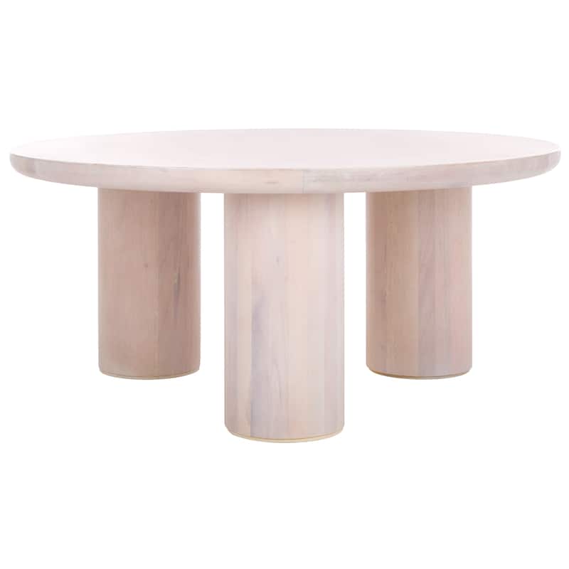 SAFAVIEH Home Mork 3-Leg Round Top Coffee Table - 40Wx40Dx18H