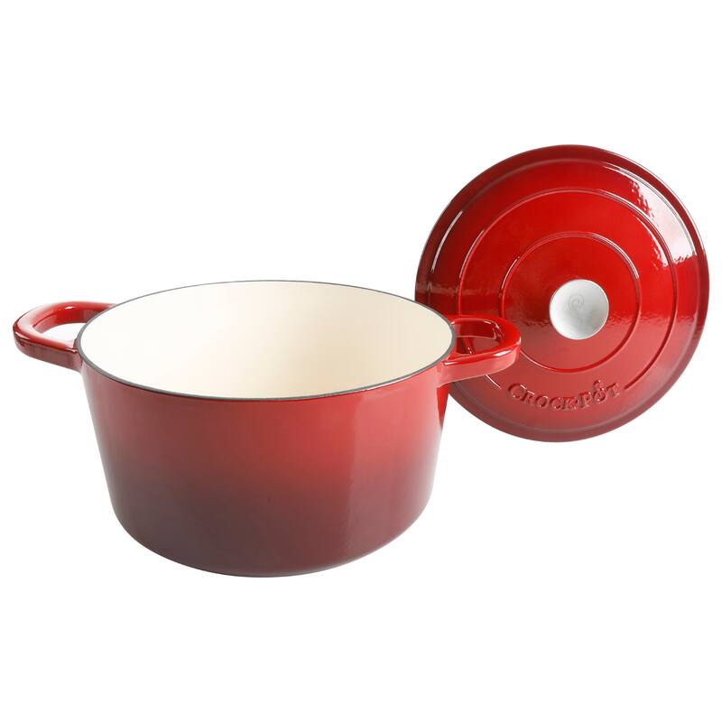 Crock Pot Artisan 7-Quart Round Dutch Oven