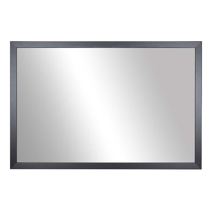 Frame My Mirror Black Framed Mirror, Ellis Design.