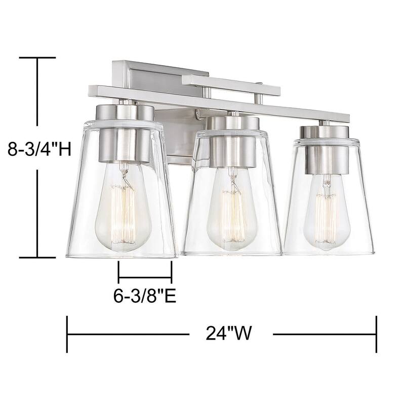 Savoy House Calhoun 3 Light 24" Wide Bathroom Vanity Light