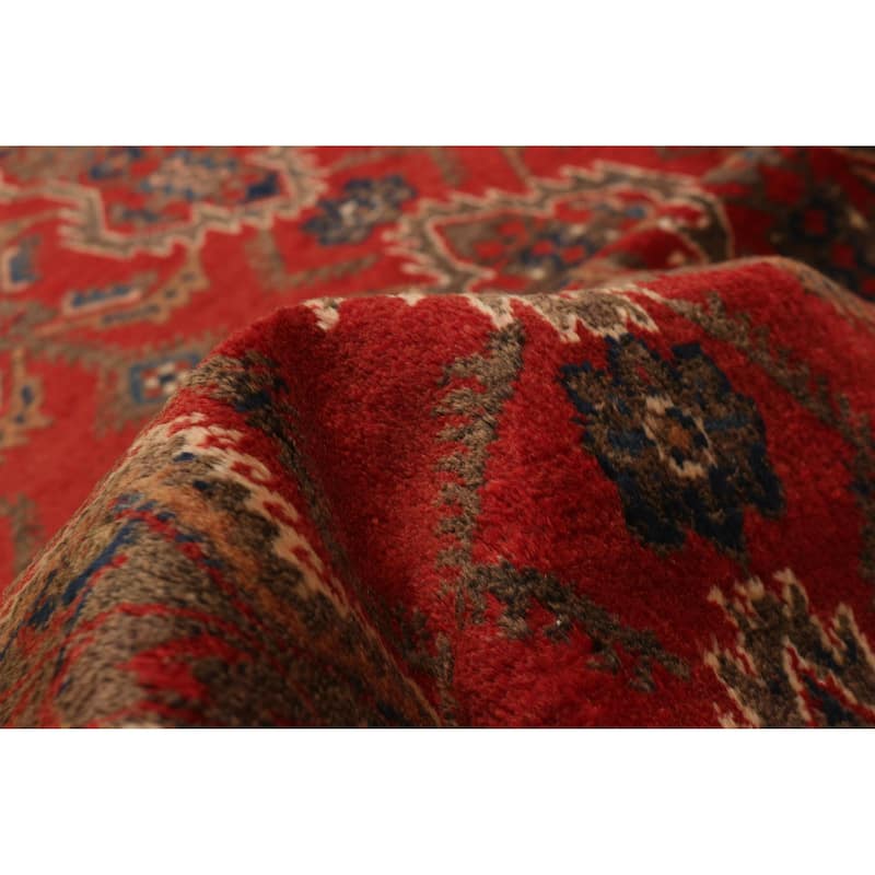Konya Anatolian Red Rug 5'1" x 6'11" - 5'1 x 6'11