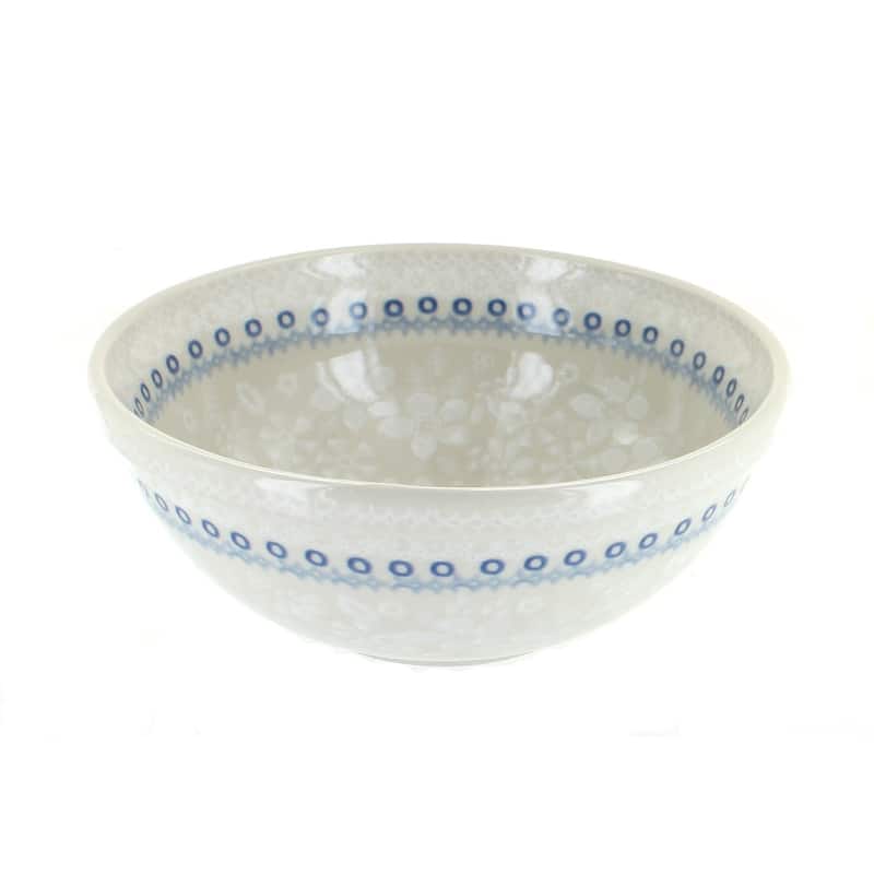 Blue Rose Polish Pottery Manufaktura Cereal Bowl - Victoria