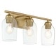 preview thumbnail 3 of 2, Quorum International 5112-3 Lacy 3 Light 21" Wide Vanity Light