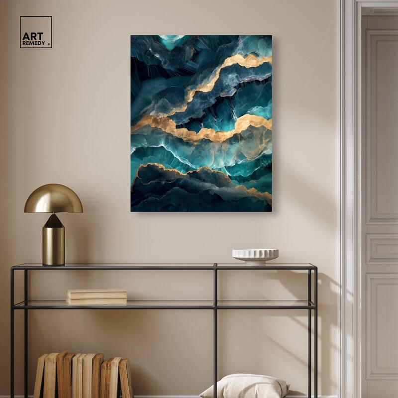 Power Edge I Canvas by Art Remedy, Gallery Wrapped