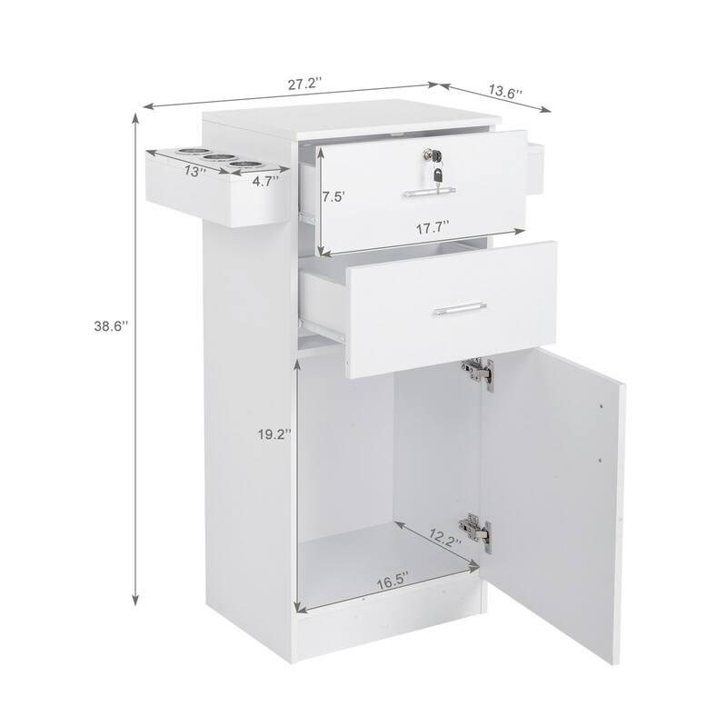 Drawer Filing Storage Cabinet Salon Cabinet