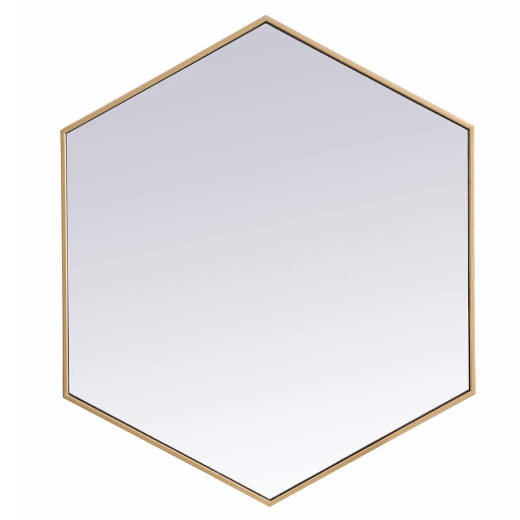 Elegant Lighting MR4538 Decker 38" W x 32" H Contemporary Geometric