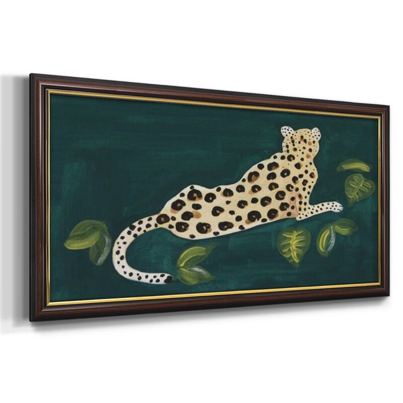 Lethargic Leopard I Premium Framed Canvas- Ready to Hang