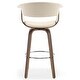 preview thumbnail 186 of 186, 26"/29" Faux Leather Swivel Bar Stools, Wood Counter Stool