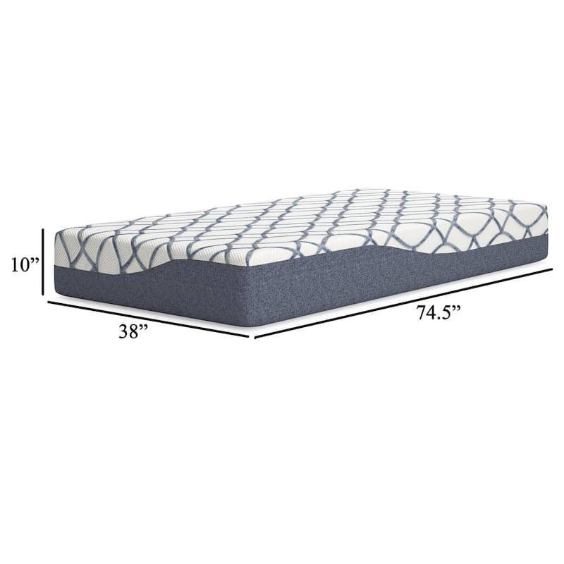 Himy Twin Mattress, High Density Memory Foam, 10 Inch Cool Comfort