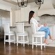 preview thumbnail 9 of 110, Maven Lane 31" Pullman Swivel Bar Height Kitchen Stool