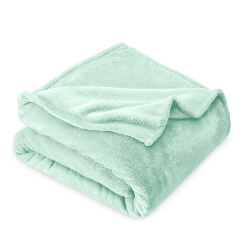 Bare Home Microplush Fleece Blanket - Ultra-Soft - Cozy Fuzzy Warm