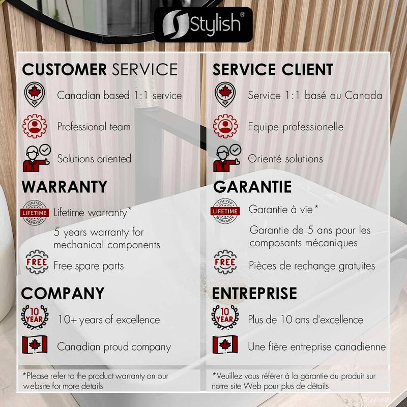 Stylish Nessa Single Handle Ht 12 1/2" Vessel Bathroom Faucet B-122