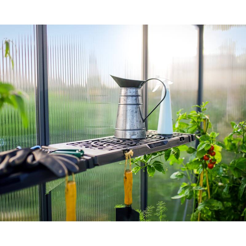 Canopia Signature W 26 in. x D 10.2 in. x H 6.5 in Plastic Shelf Kit for Greenhouse - 4 Units - 10.2in x 6.5 in